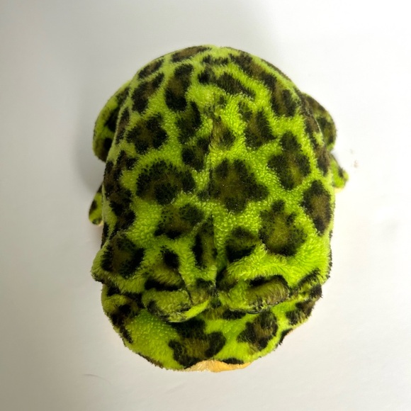 Ganz Webkinz 8” Bullfrog Green Black Plush Stuffed Animal Toy No Code - Picture 2 of 5